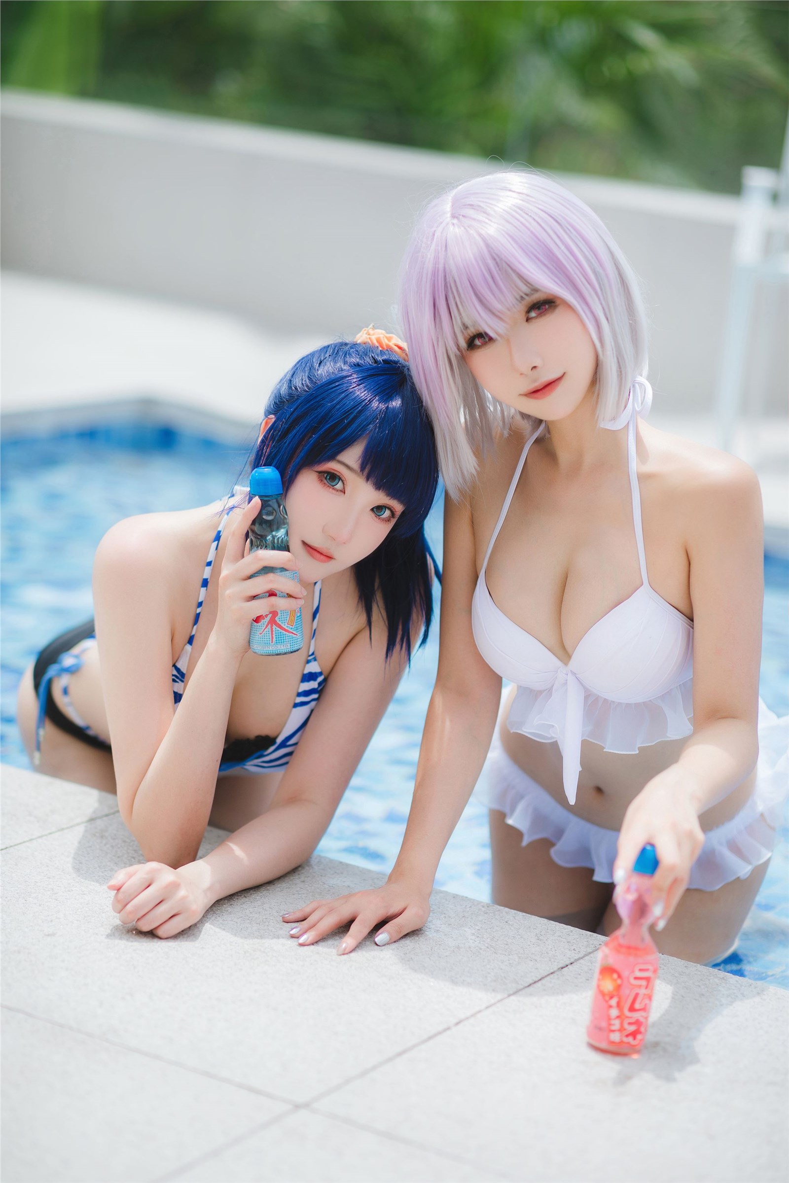 Momoko SunflowerGuaxi Sauce Vol.037 SSSS GRIDMAN Bao Duo Liu HuaXin Tiao Qian swimsuit(5)